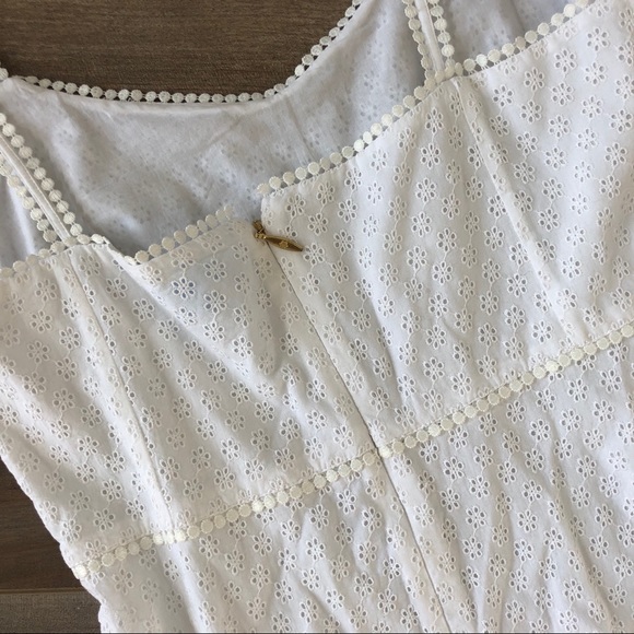 Draper James Eyelet lace flounce dress - Picture 7 of 11